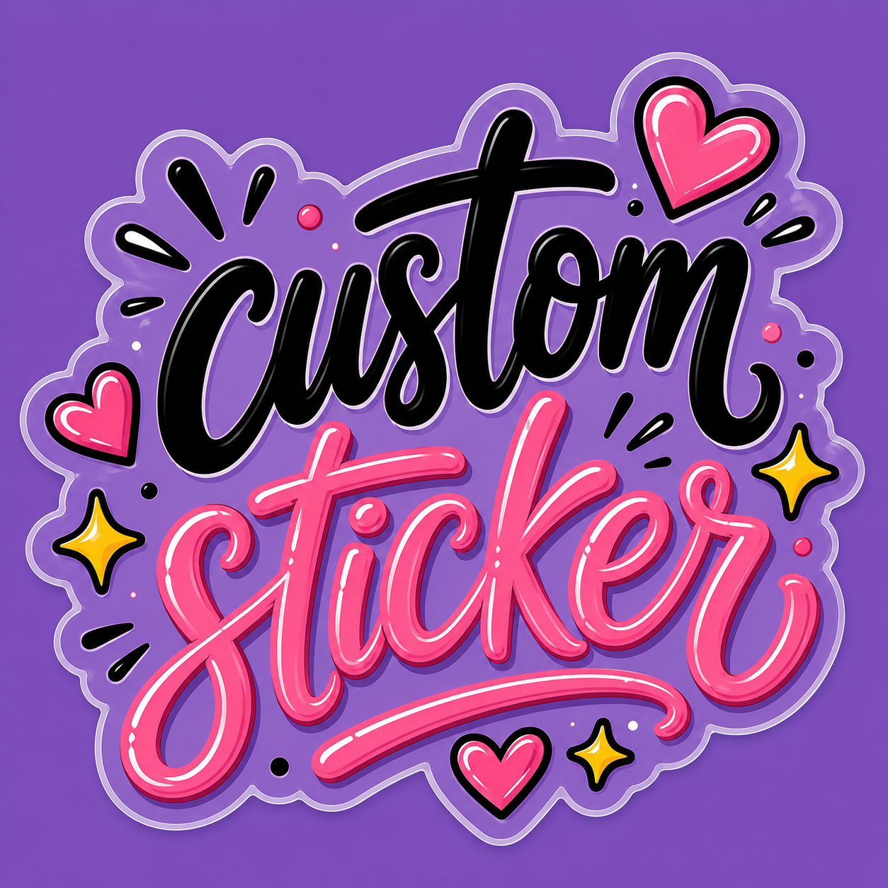 Custom Die-Cut Sticker