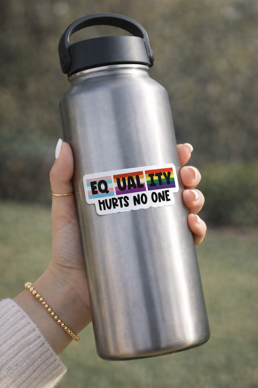 Equality Hurts No One Sticker – Inclusive Pride Sticker 3"