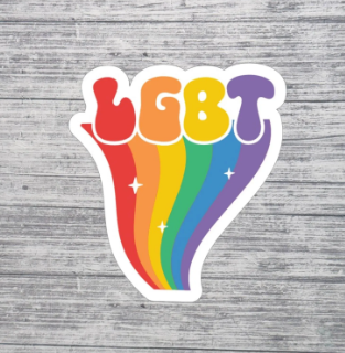 LGBT Rainbow Sticker