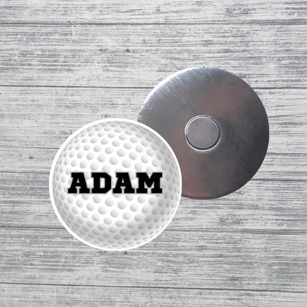 Golf Magnet Custom Personalized Name