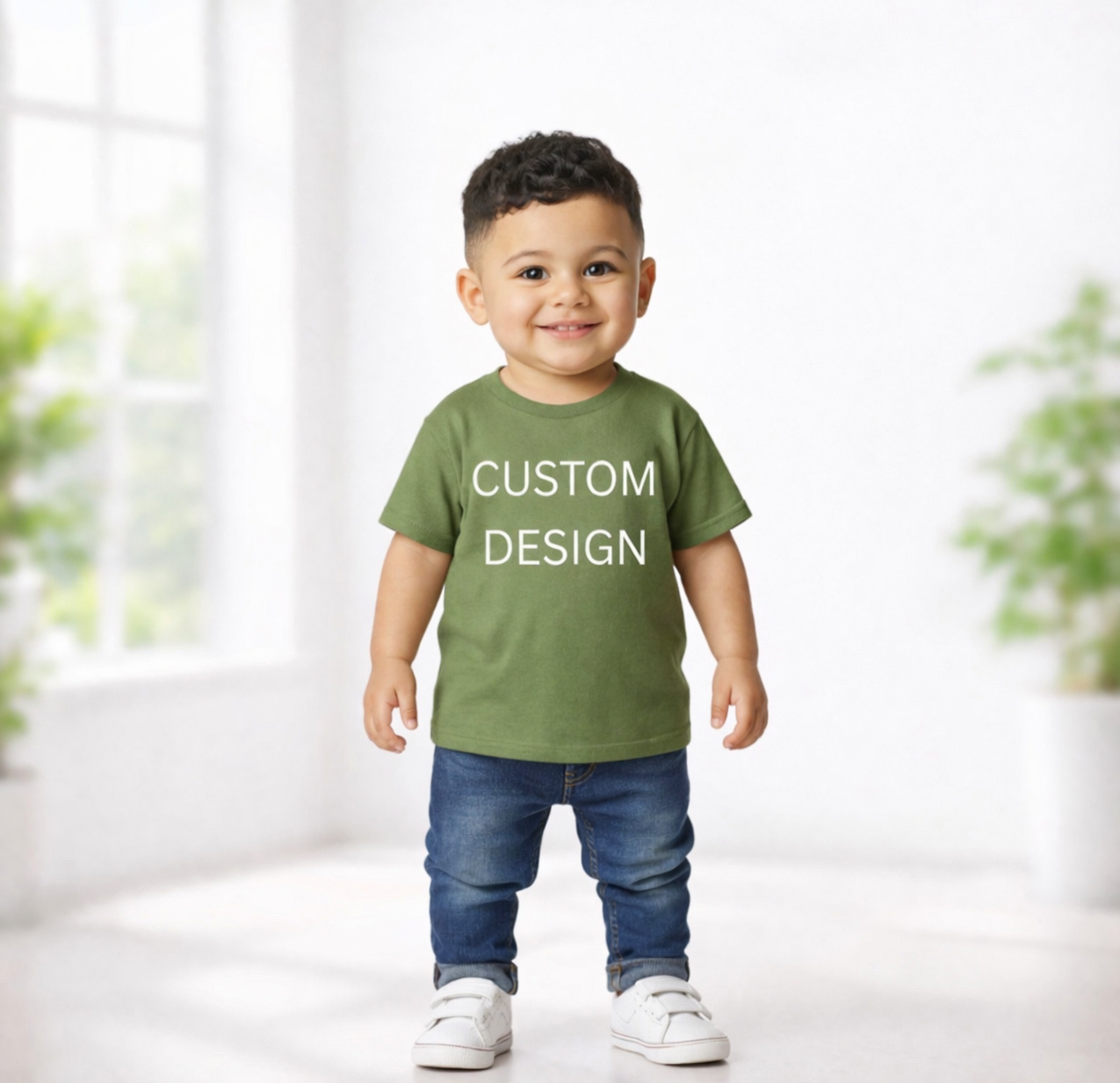 Custom Design Toddler T-Shirt – Personalized Toddler Tee