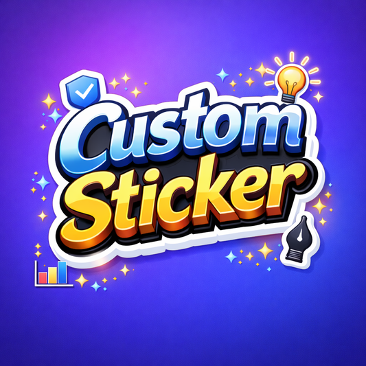 2” Custom Sticker – Upload Your Design