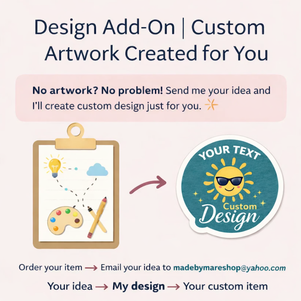 Custom Sticker/Button Design