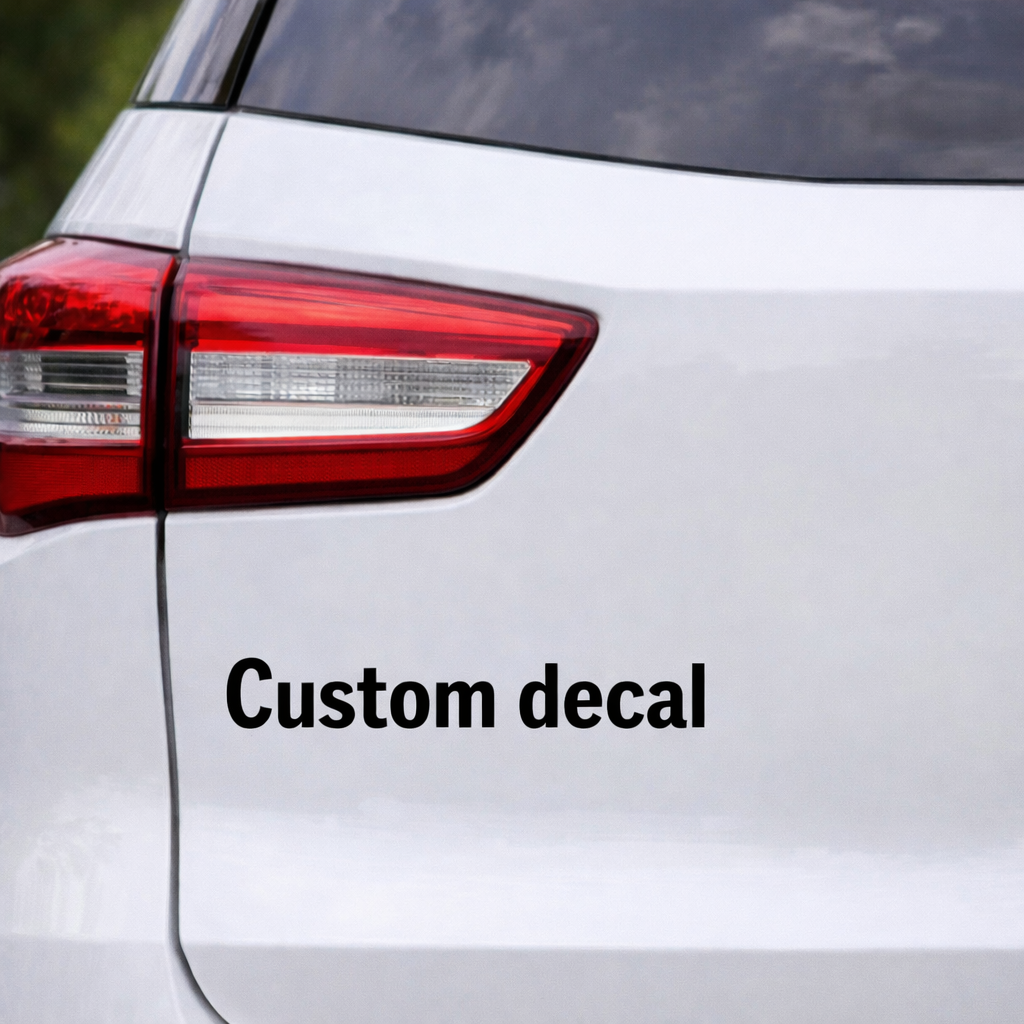 Custom Text Decal | Personalized Words, Names, or Phrases