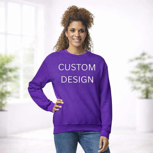 Custom Design Sweatshirt – Personalized Unisex Sweatshirt