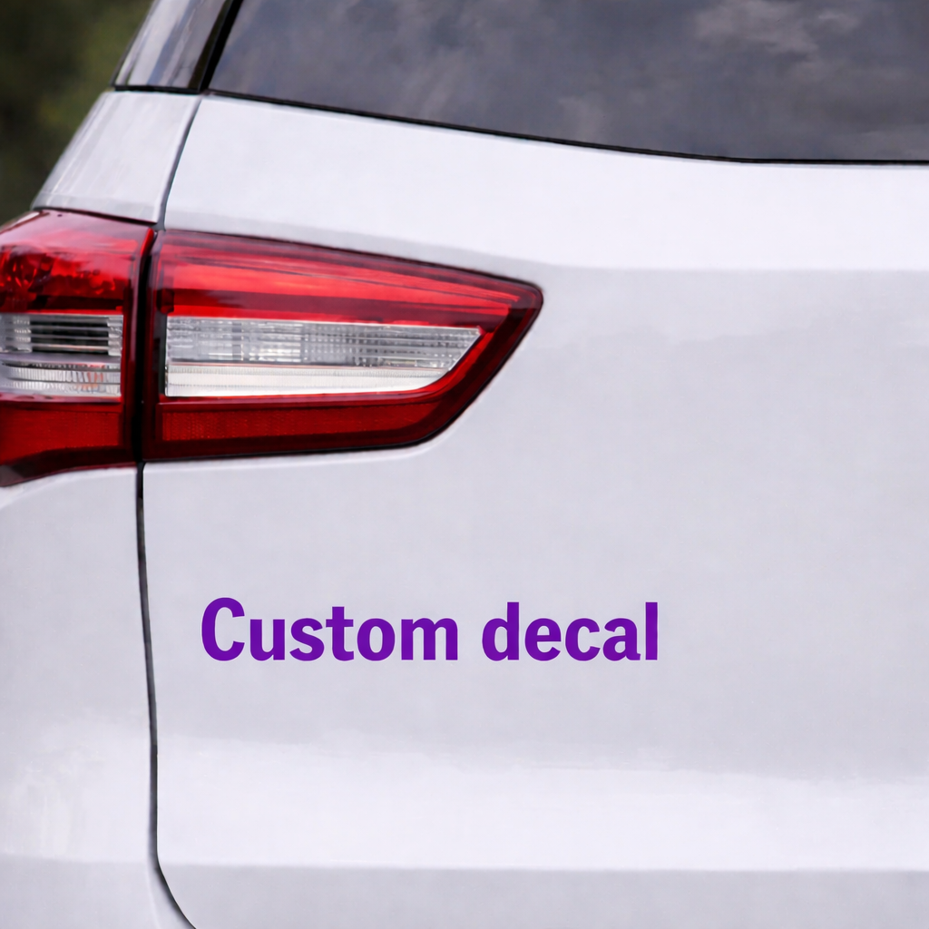 Custom Text Decal | Personalized Words, Names, or Phrases