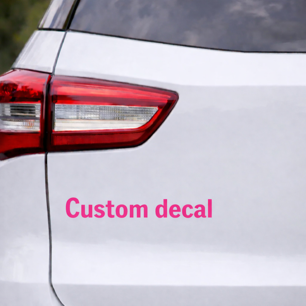 Custom Text Decal | Personalized Words, Names, or Phrases