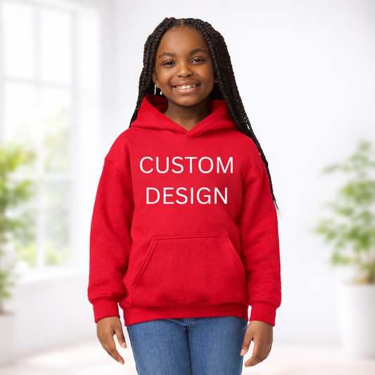 Custom Design Youth Hoodie – Personalized Kids Sweatshirt