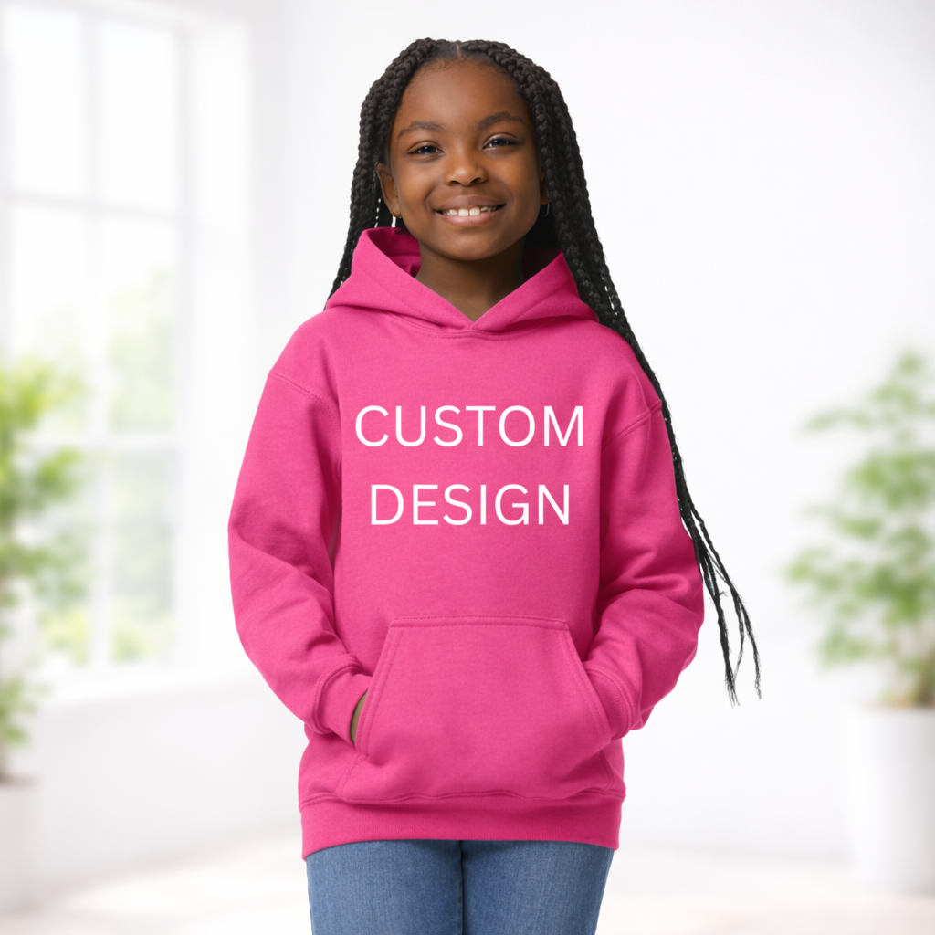 Custom Design Youth Hoodie – Personalized Kids Sweatshirt