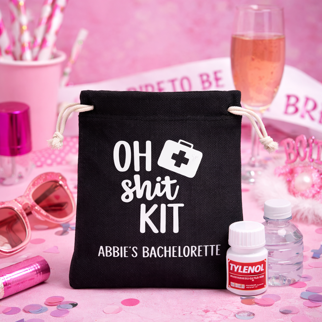 Bachelorette Emergency Bag | Custom Oh Shit Kit Personalized