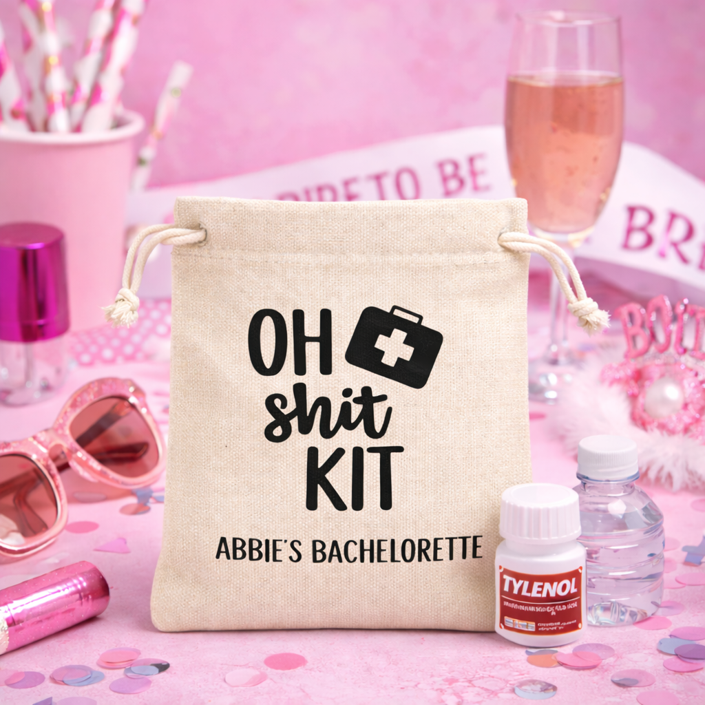 Bachelorette Emergency Bag | Custom Oh Shit Kit Personalized