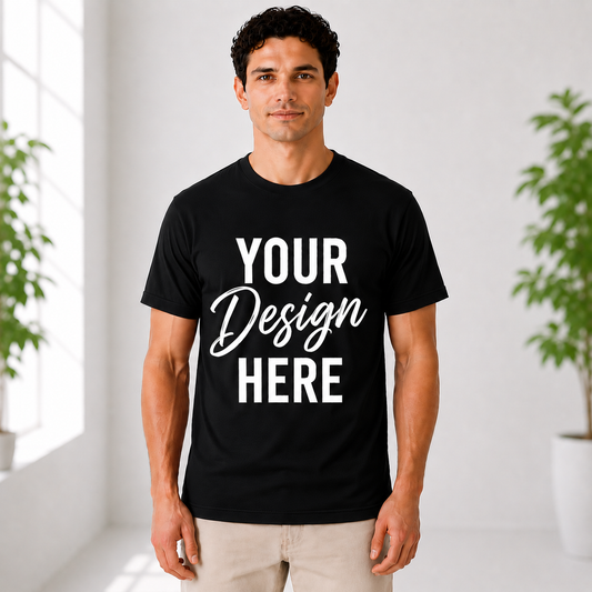 Custom Design T-Shirt – Personalized Unisex Tee