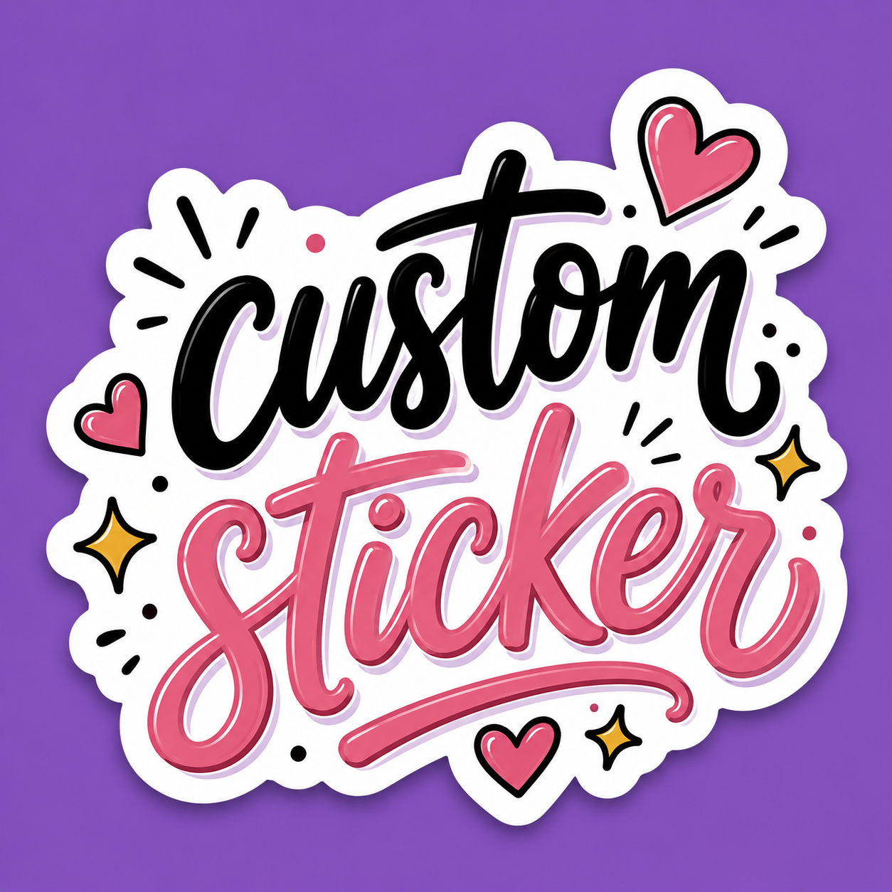 Custom Die-Cut Sticker