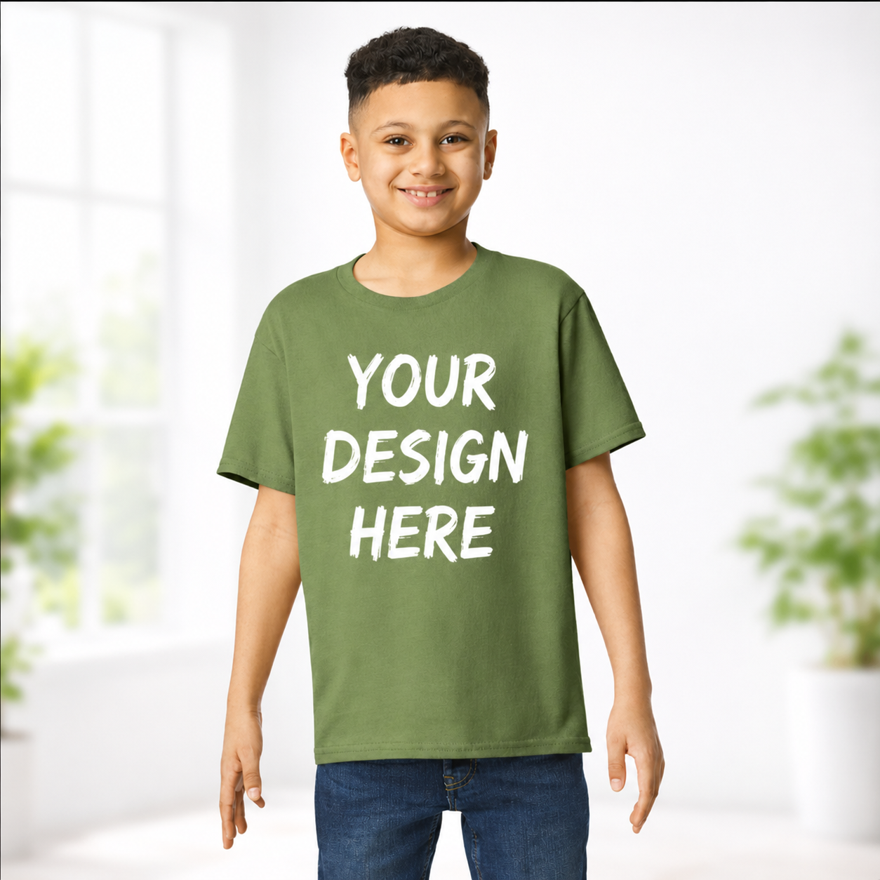Custom Design Youth T-Shirt – Personalized Kids Tee