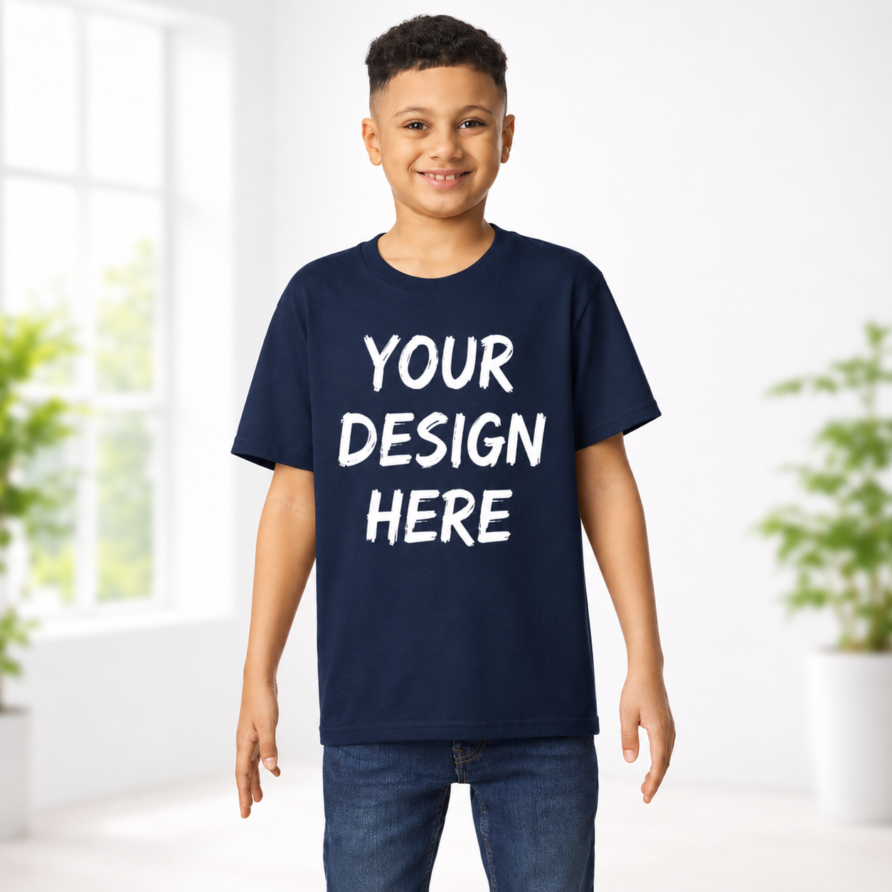 Custom Design Youth T-Shirt – Personalized Kids Tee