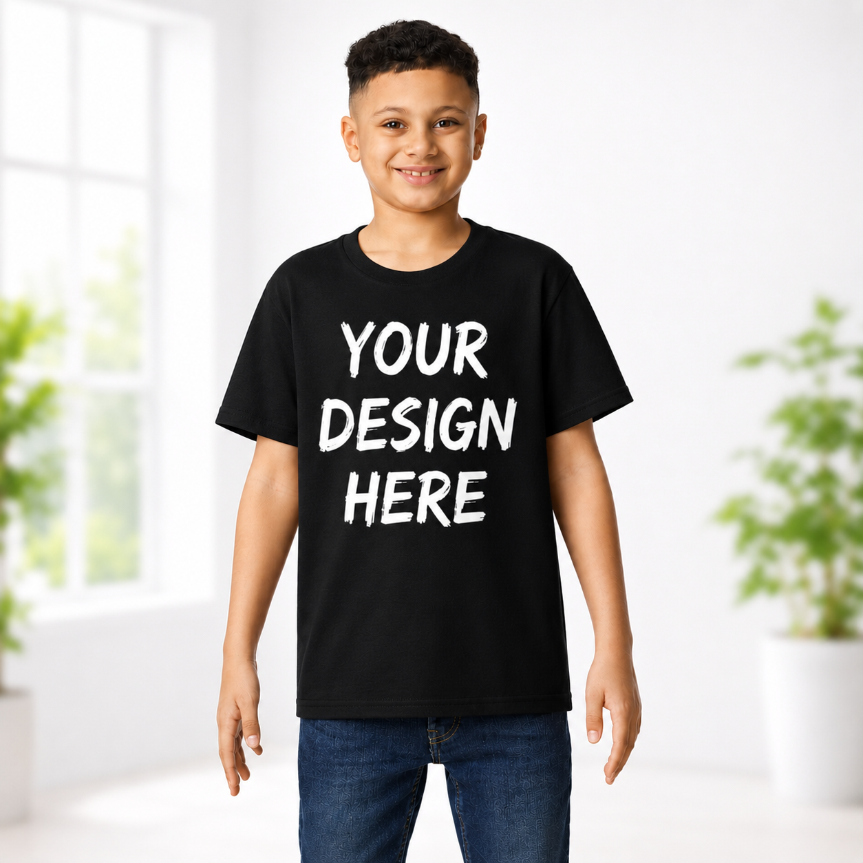 Custom Design Youth T-Shirt – Personalized Kids Tee