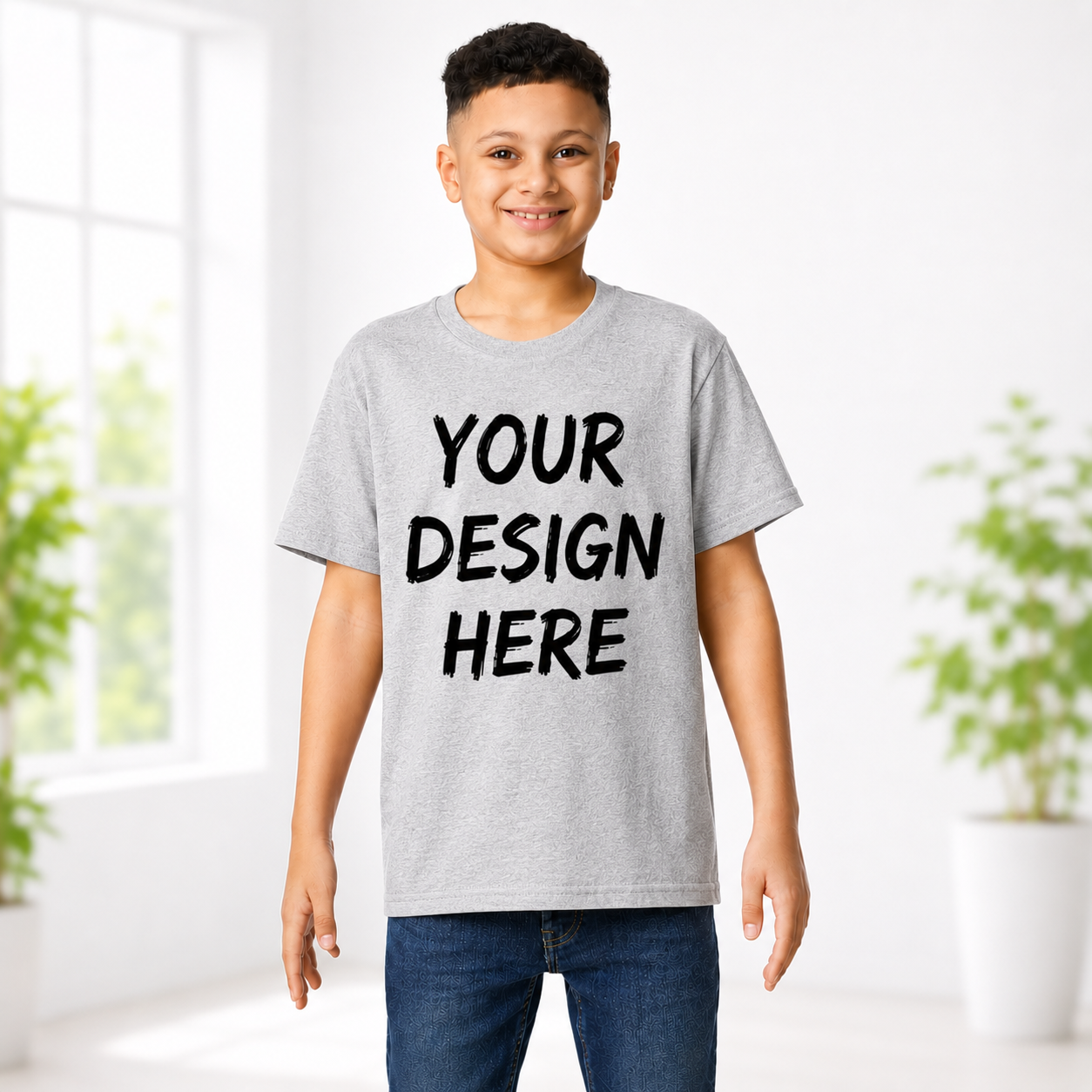 Custom Design Youth T-Shirt – Personalized Kids Tee