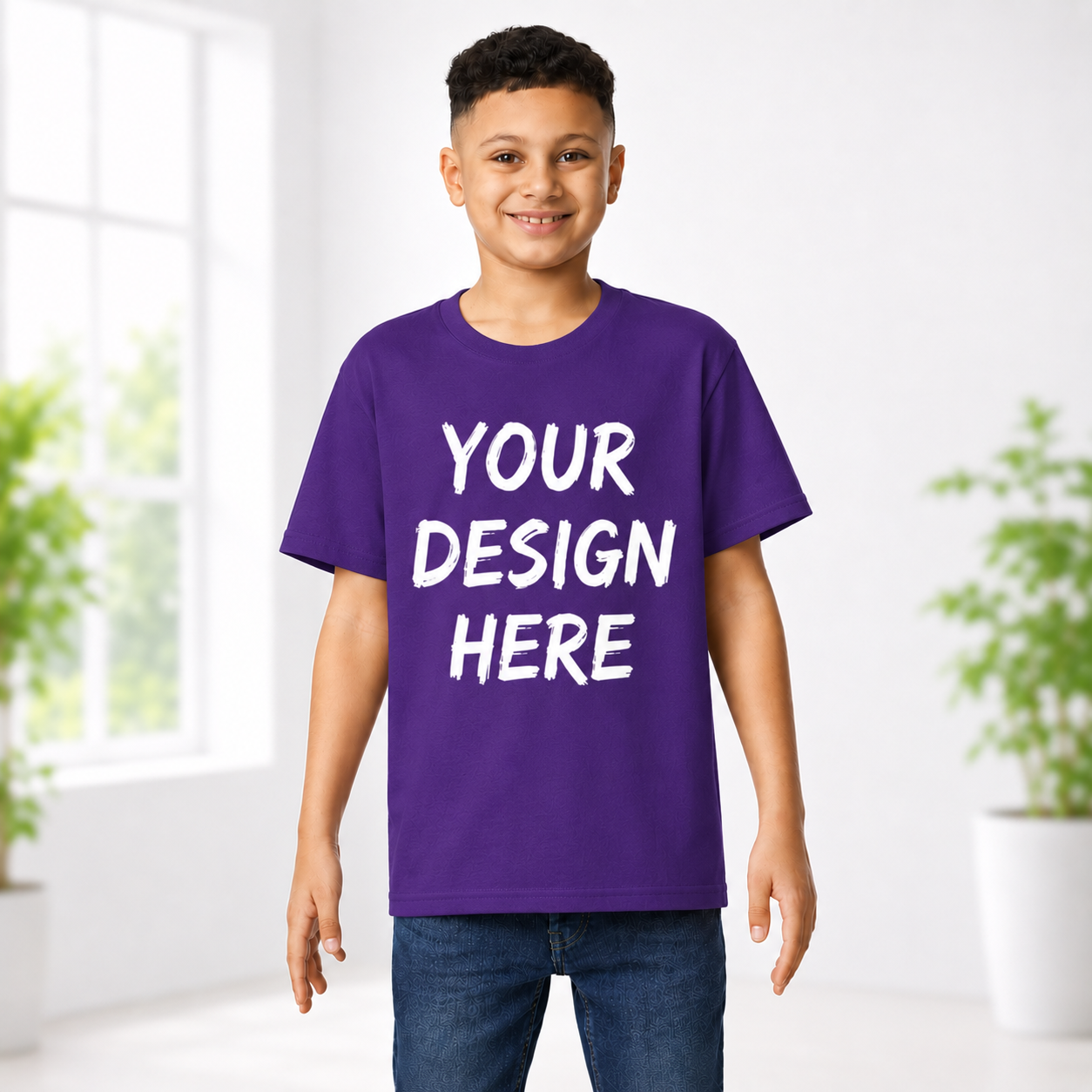 Custom Design Youth T-Shirt – Personalized Kids Tee