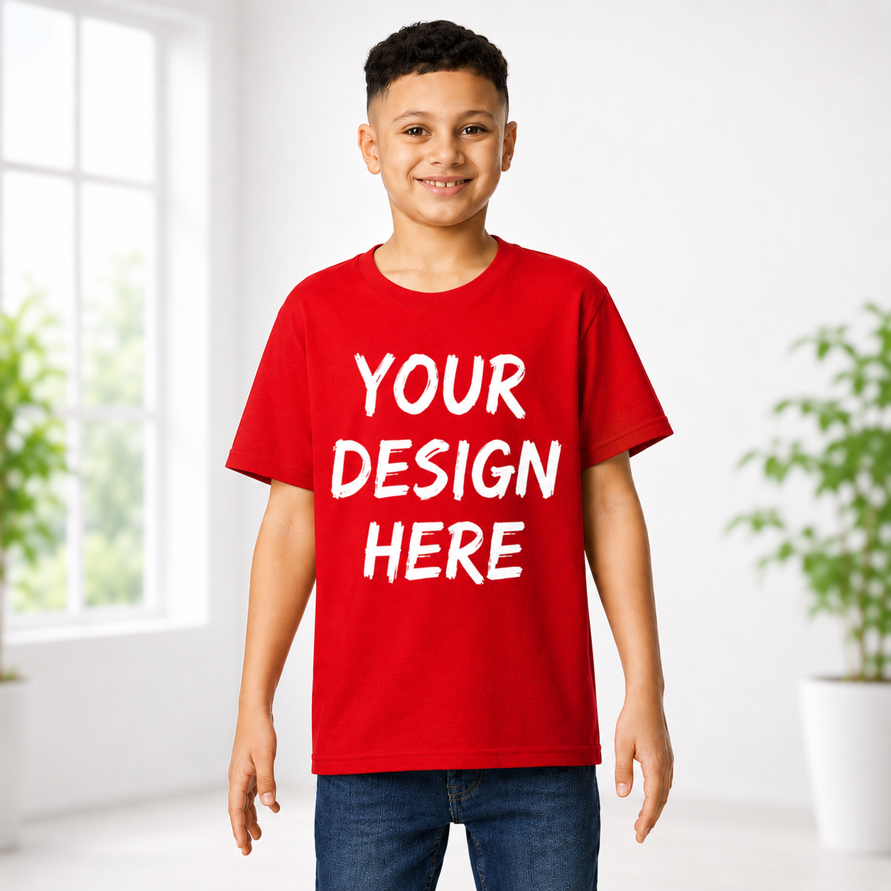 Custom Design Youth T-Shirt – Personalized Kids Tee