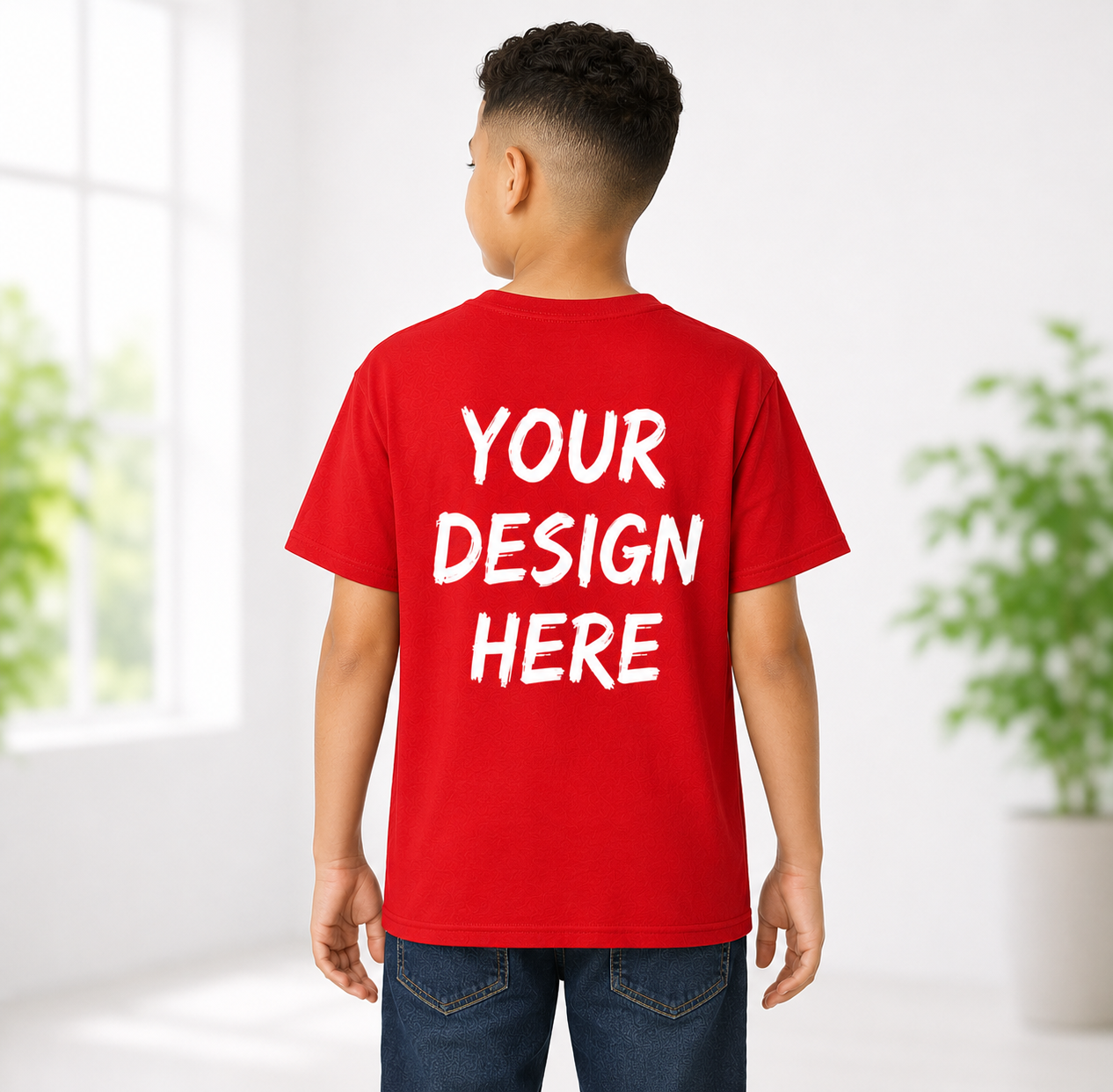 Custom Design Youth T-Shirt – Personalized Kids Tee