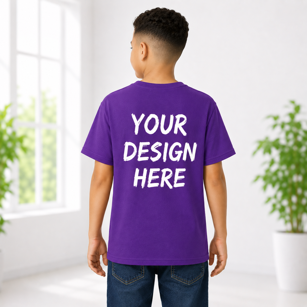 Custom Design Youth T-Shirt – Personalized Kids Tee