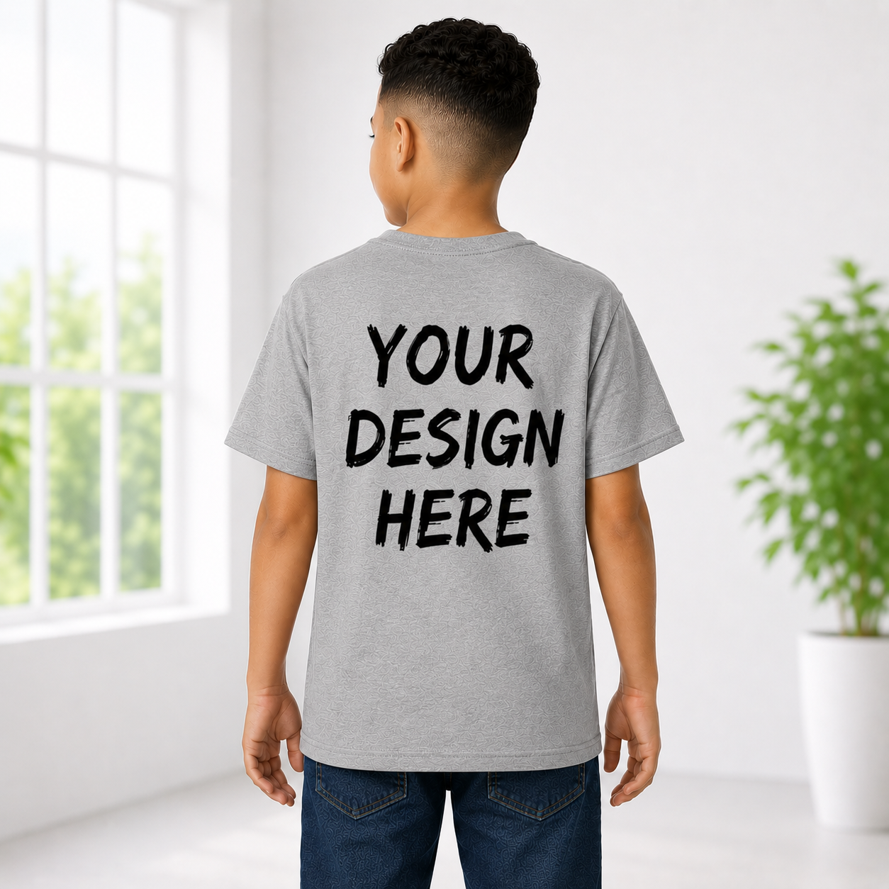 Custom Design Youth T-Shirt – Personalized Kids Tee