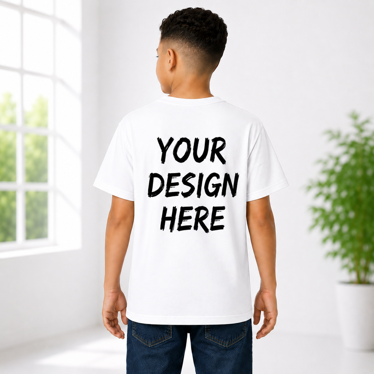Custom Design Youth T-Shirt – Personalized Kids Tee