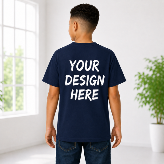 Custom Design Youth T-Shirt – Personalized Kids Tee
