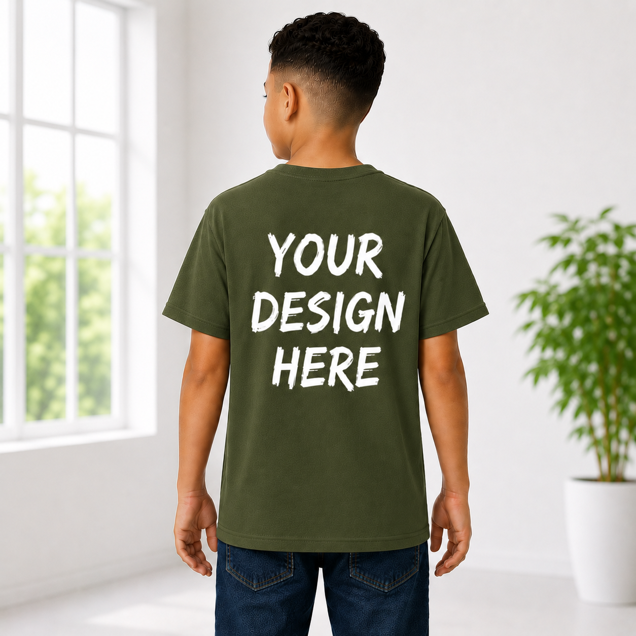 Custom Design Youth T-Shirt – Personalized Kids Tee