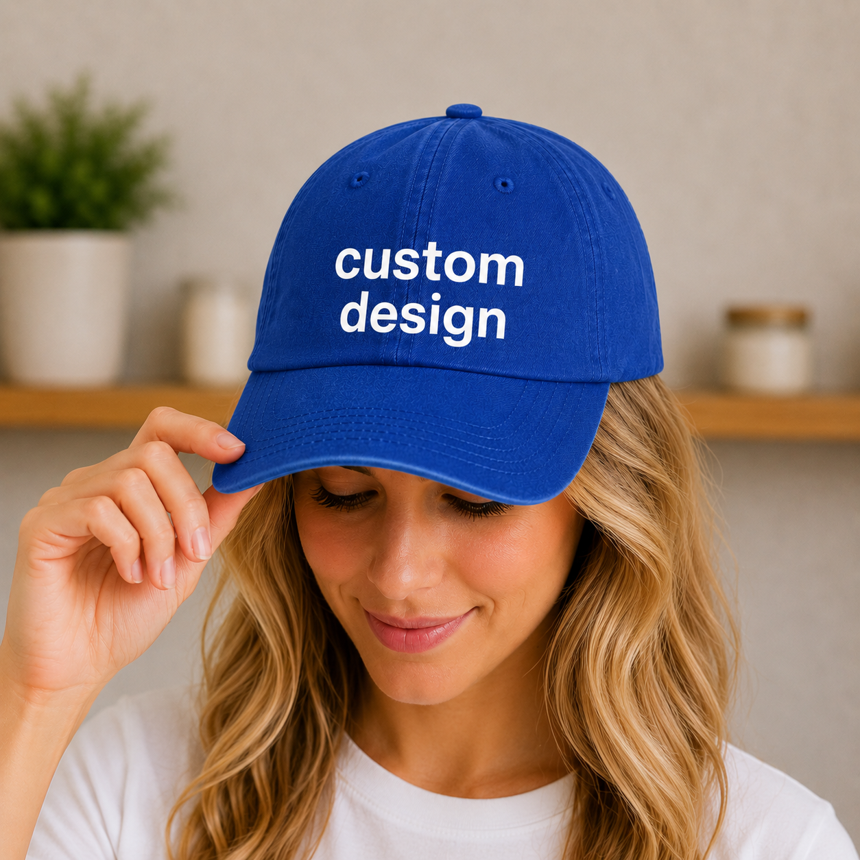 Custom Hat | Personalized Baseball Cap | Upload Your Logo, Artwork, Business Design or Text
