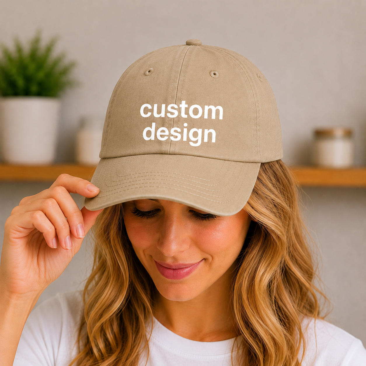 Custom Hat | Personalized Baseball Cap | Upload Your Logo, Artwork, Business Design or Text