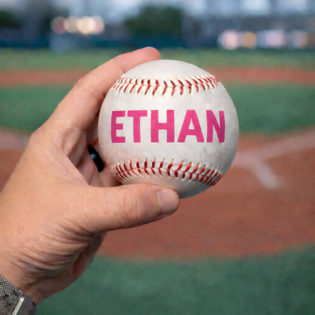 Personalized Baseball | Custom Name, Team, or Year Baseball Keepsake