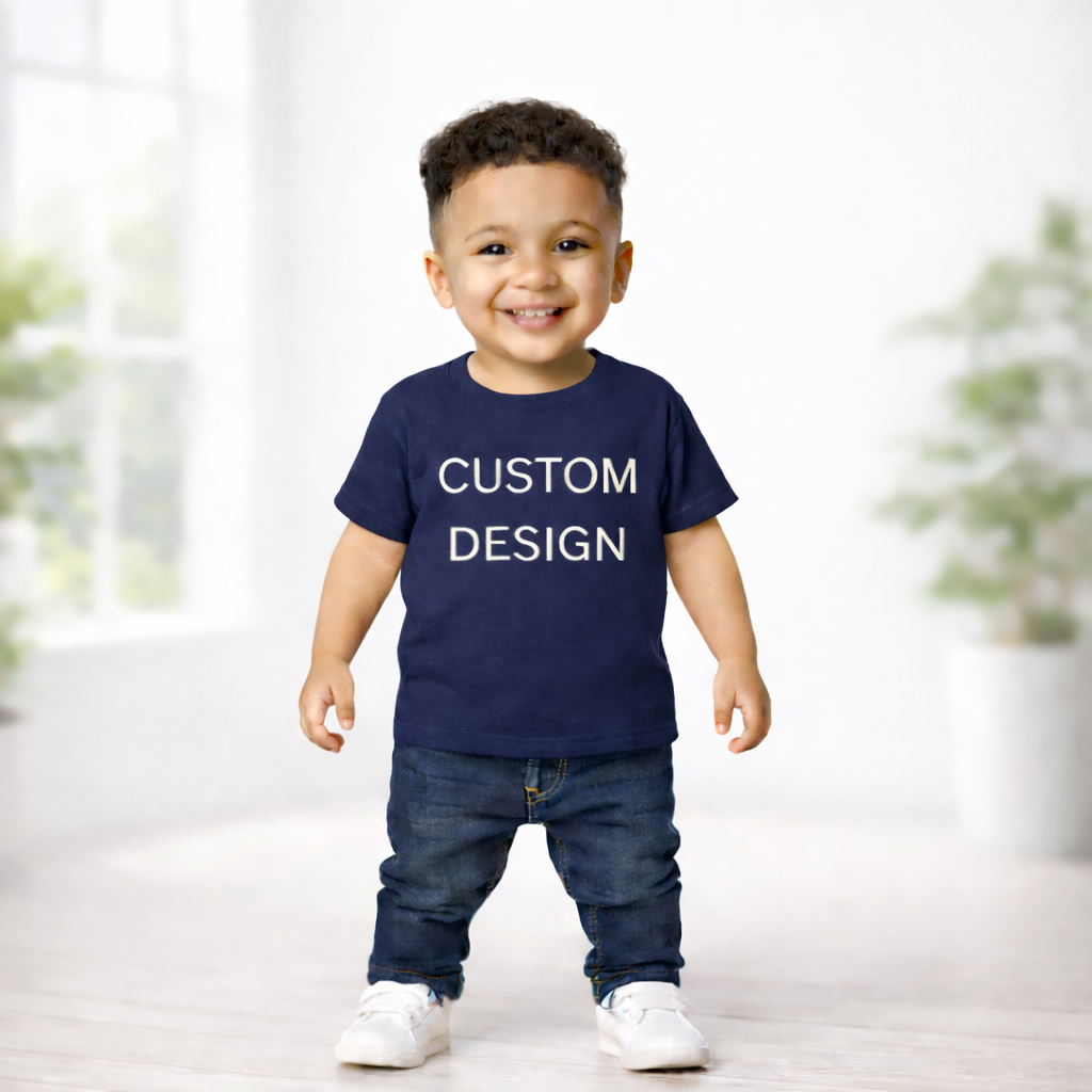 Custom Design Toddler T-Shirt – Personalized Toddler Tee
