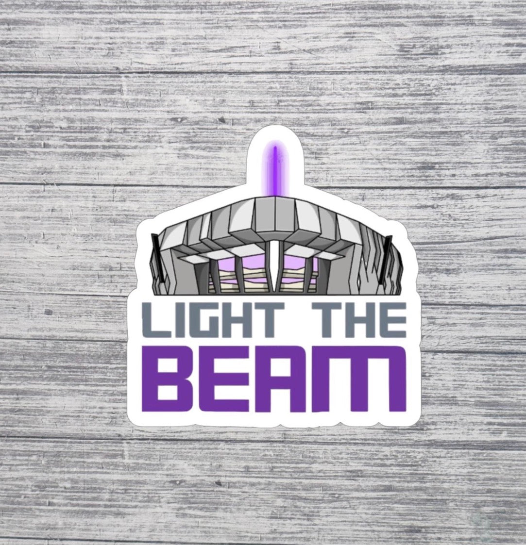 Light the Beam Sticker