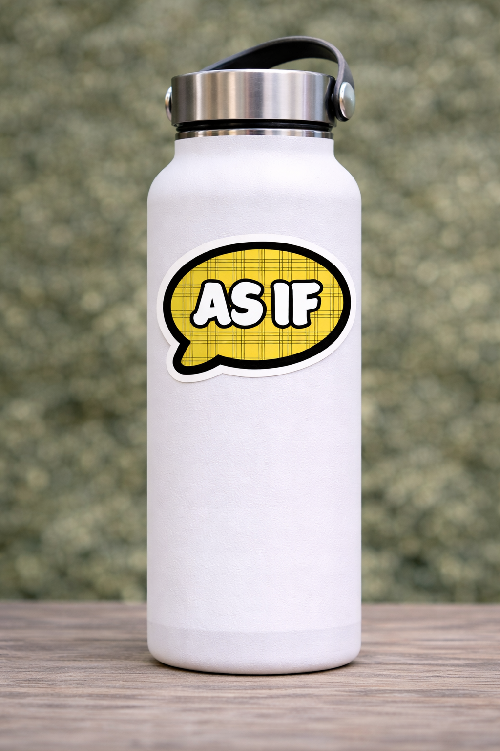 AS IF Sticker