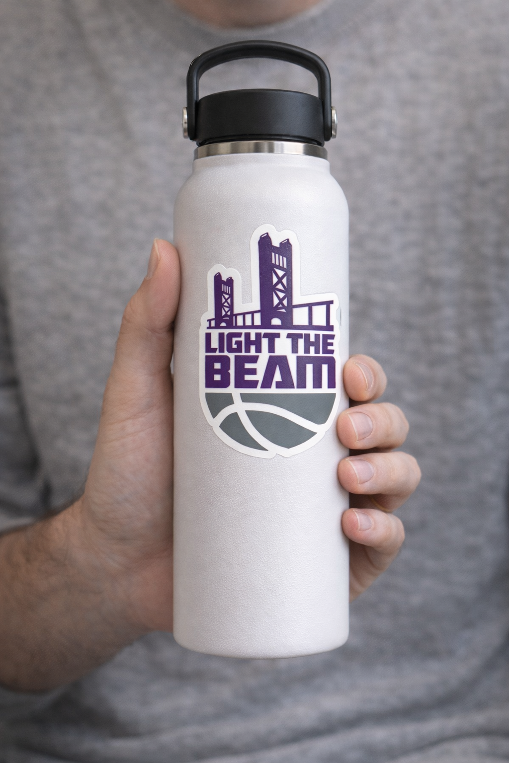 Light the Beam Sticker